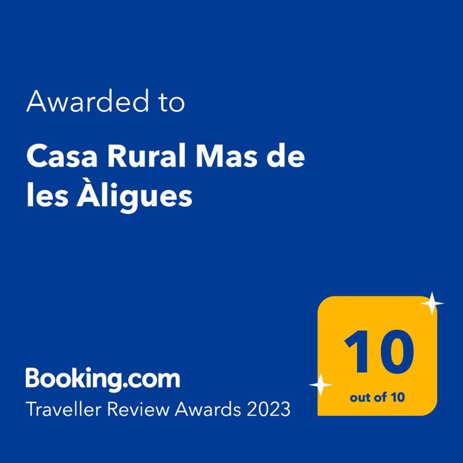 Casa Rural Mas De Les Aligues Mequinenza Eksteriør bilde