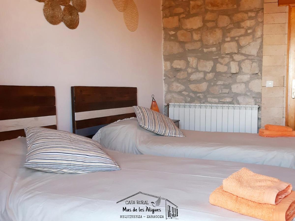 Casa Rural Mas De Les Aligues Mequinenza Eksteriør bilde