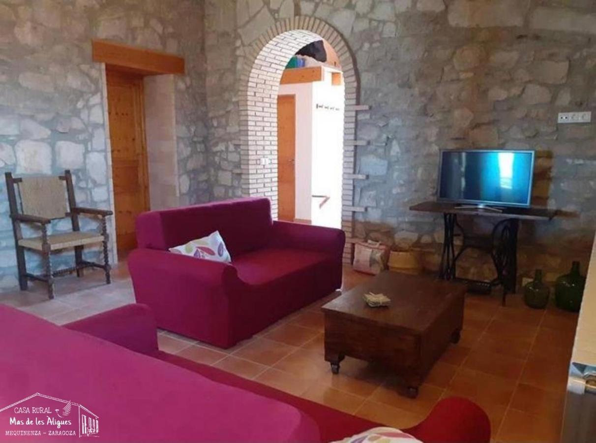 Casa Rural Mas De Les Aligues Mequinenza Eksteriør bilde