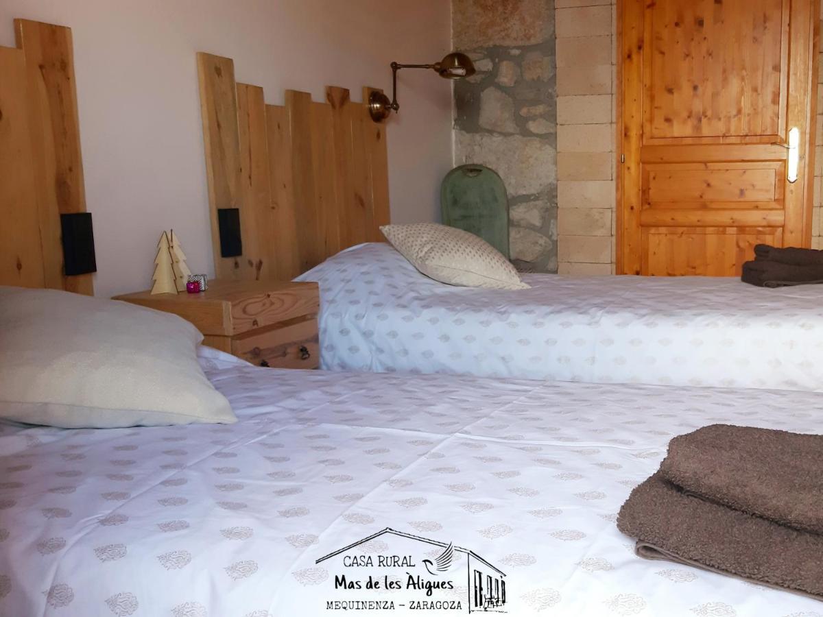 Casa Rural Mas De Les Aligues Mequinenza Eksteriør bilde