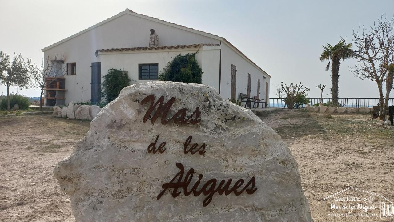 Casa Rural Mas De Les Aligues Mequinenza Eksteriør bilde