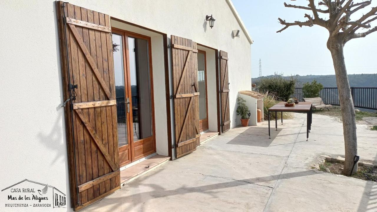 Casa Rural Mas De Les Aligues Mequinenza Eksteriør bilde