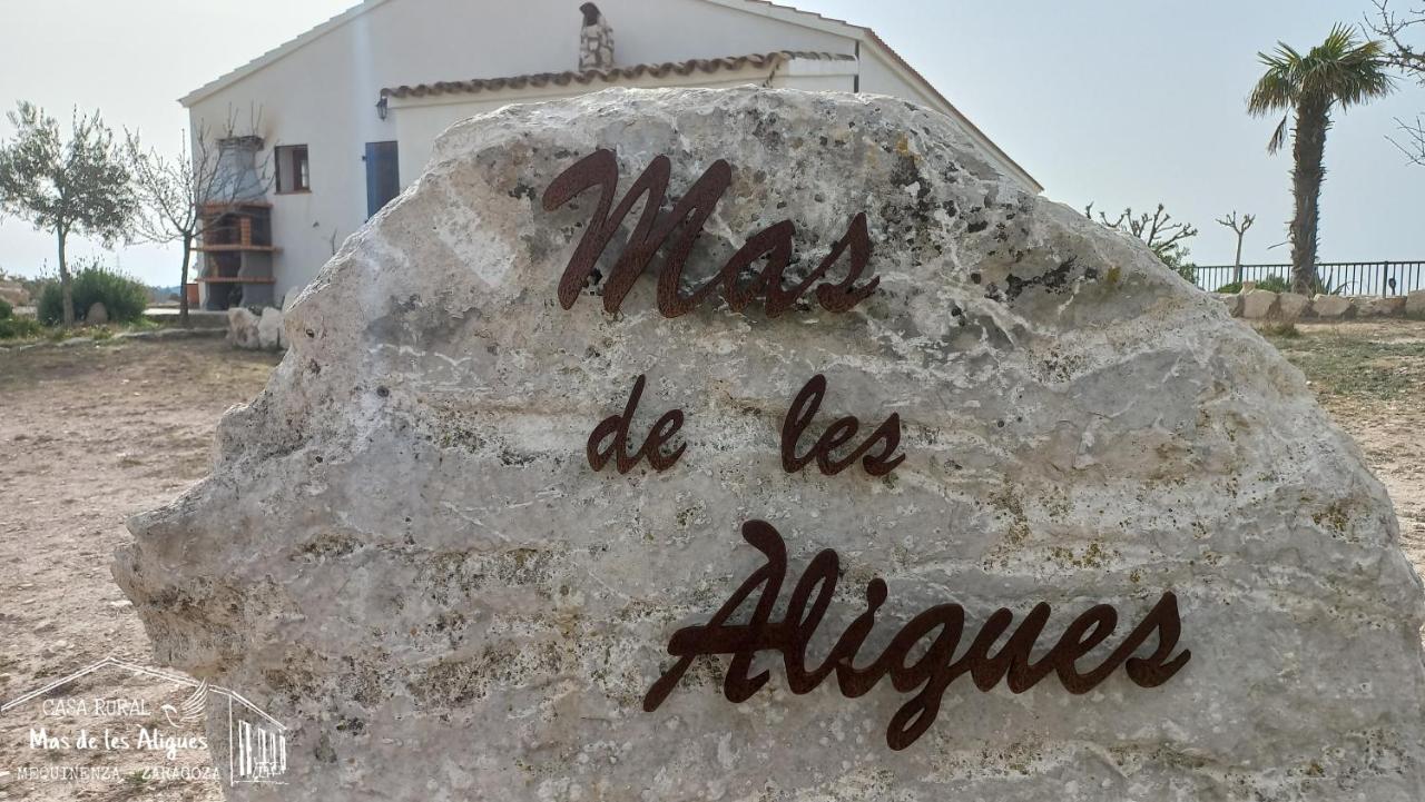 Casa Rural Mas De Les Aligues Mequinenza Eksteriør bilde